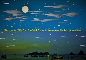 Menjaring Malam Lailatul Qodr di Samudera Bulan Ramadhan/Ilustrasi SelArt/Nusantaranews