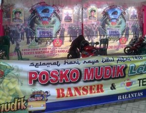 Posko Mudik Banser/IST