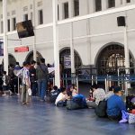 Menko Maritim Terpukau Melihat Stasiun Pasar Senen Tampak Kinclong