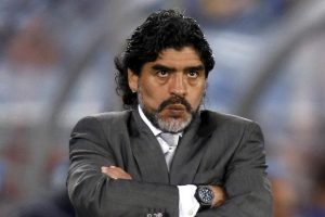 Diego Armando Maradona/Foto via Time/Owen Slot/Pretoria