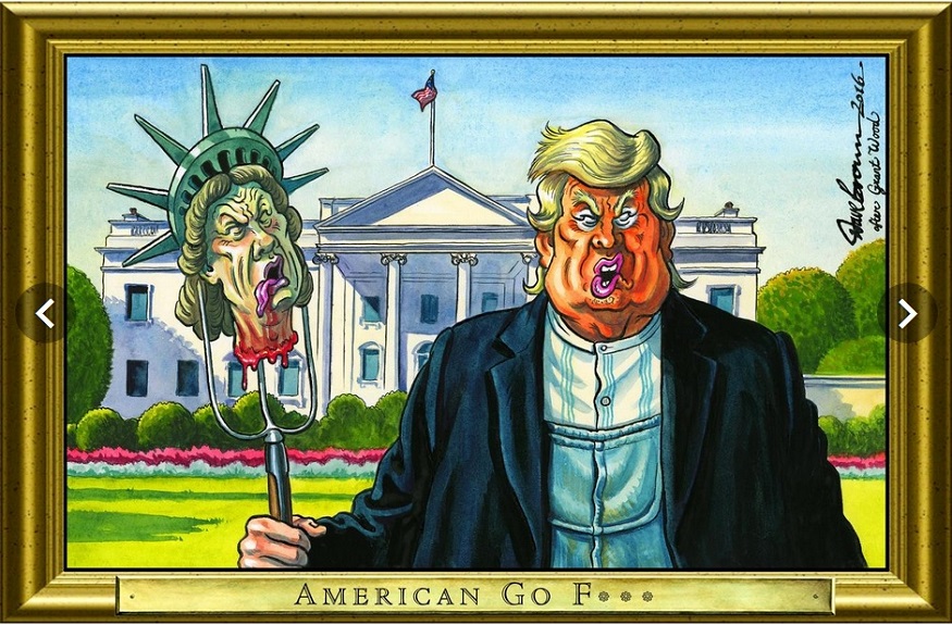 American Go F... - 23 July 2016/Karikatur indpendent