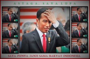 Bapak (Jokowi) Lupa? Baik, Kami Ingatkan!