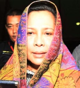 Tersangka kasus suap panitera PN Jakarta Utara Bertha Natalia Ruruk Kariman/Antara Foto//Akbar Nugroho Gumay