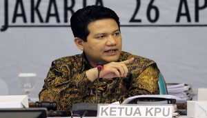 Almarhum Husni Kamil Manik, Ketua KPU RI/Foto: Istimewa