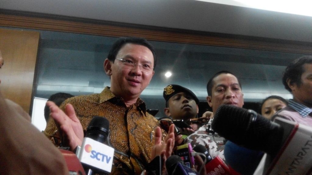 Gubernur DKI Jakarta Basuki Tjahaja Purnama alias Ahok/Nusantaranews Photo/Rere Ardiansah