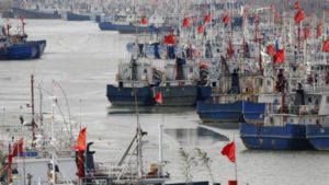 Lianyungang fishing boats Milik Cina/Foto Nusantaranews