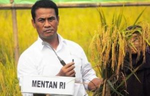 Target Mentan, 2017 Kalimantan Bisa Swasembada Pangan