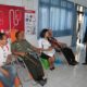 HIPMI Bersama Kodim 0824 Jember Dalam Baksos Donor Darah/Foto nusantaranews (sis24)