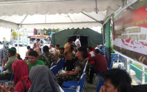 Aksi Merah Putih di Nunukan, Beranda Indonesia/Foto nusantaranews (ES)