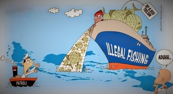Illegal Fishing/Ilustrasi via news.kpp.go.id