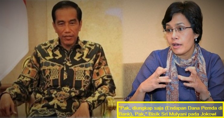 Presiden Joko Widodo dan Menkeu Sri Mulyani/Ilustrasi Foto: Nusantaranews