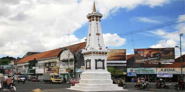 Tugu golong gilig Yogyakarta. Foto/istimewa