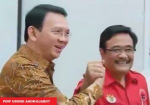 PDIP Resmi Usung Ahok-Djarot di Pilkada DKI 2017/Foto via KompasTV