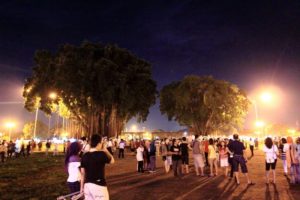 Wajah Alun-alun Kidul di malam hari/Foto istimewa