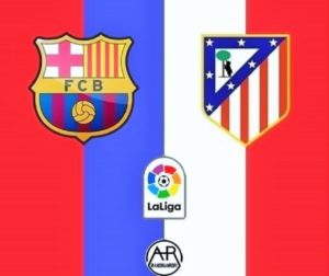 FC Barcelona VS Atletico Madrid/Poster Istimewa