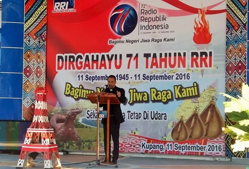 HUT RRI ke-71 di Kupang/Foto Istimewa
