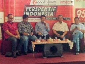 Diskusi Mangan Ora Mangan, Bikin Holding Pangan/Foto nusantaranews/Achmad