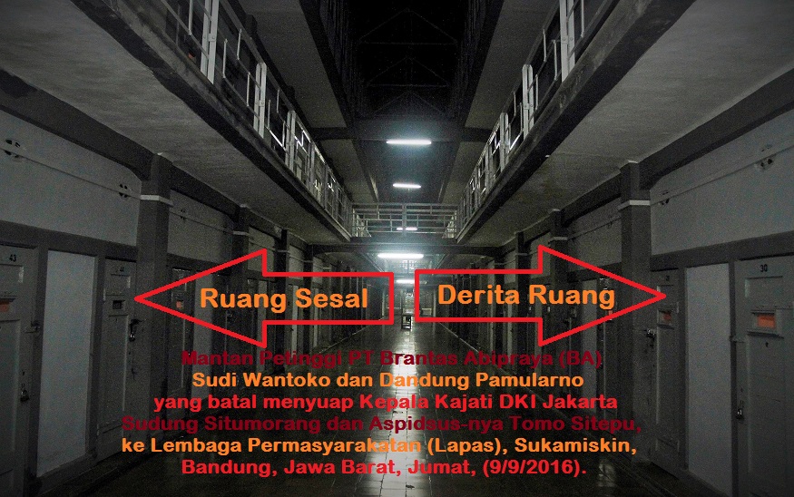 Koridor utara Lembaga Pemasyarakatan Sukamiskin, Bandung/Ilustrasi foto nusantaranews