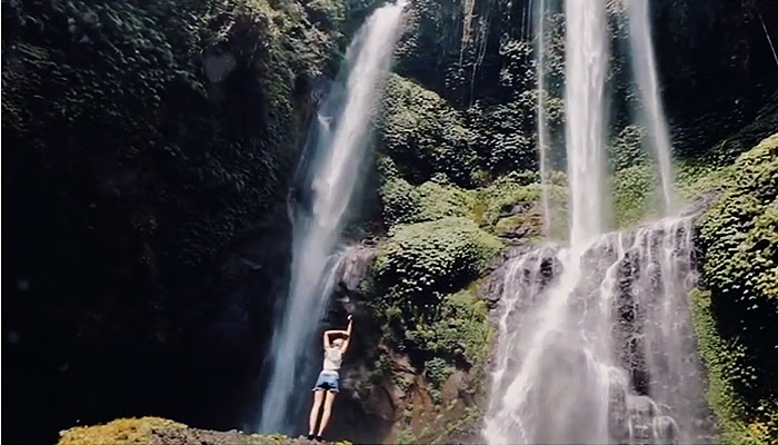 Sekumpul Waterfall yang begitu menakjubkan.