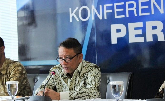 Direktur Jenderal ‎Pajak Ken Dwijugiasteadi di kantor DJP, Jakarta, Kamis (27/10/2016)/Foto Andika / Nusantaranews