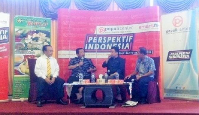 diskusi publik bertema 'Pemekaran Lagi?', di Kawasan Menteng, Jakarta Pusat, Sabtu, (8/10)/Foto Fadilah/ Nusantaranews