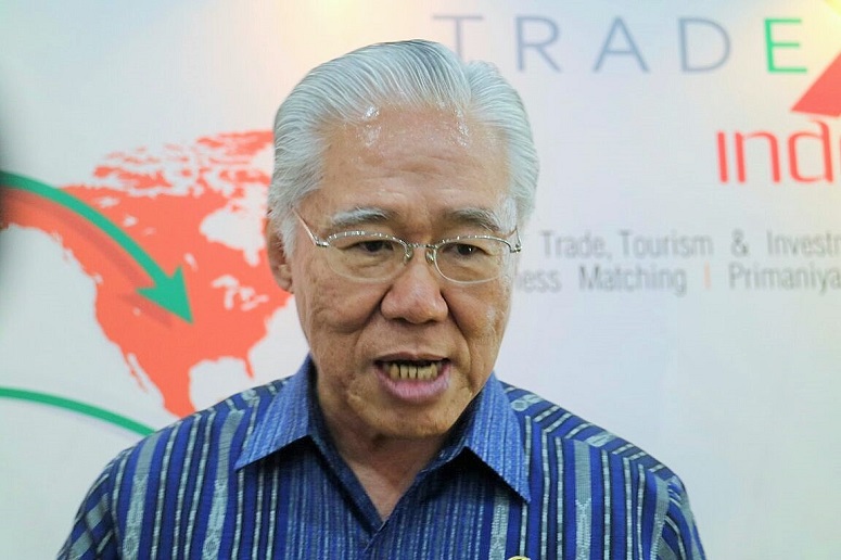Menteri Perdagangan, Enggartiasto Lukita di Kemayoran, Jakarta, Kamis (13/10)/Foto Andika/Nusantaranews