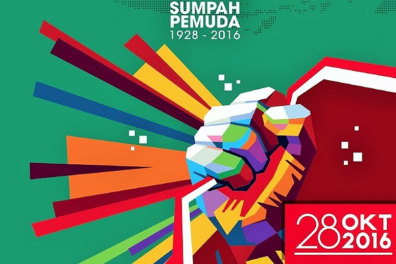 Cover Pedoman Sumpah Pemuda 1928 - 2016/Ilustrasi by Humas Kemenpora