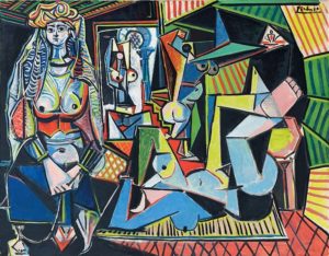 Lukisan Pablo Picasso "Les Femmes D'Alger" atau "Women of Algiers"/Foto: waow-nesia.blogspot.co.id