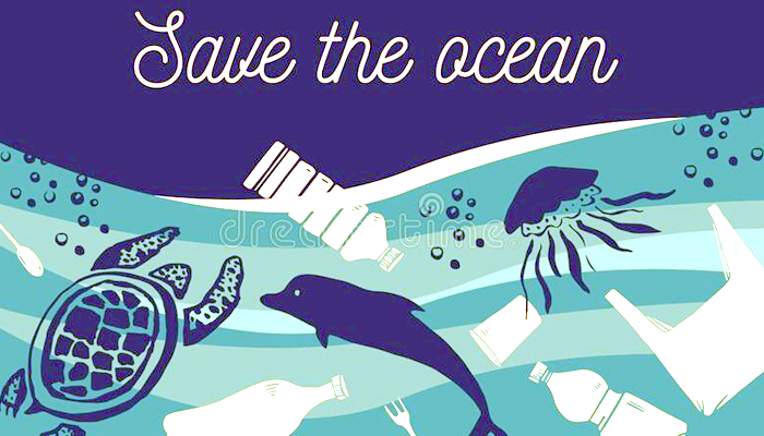 Selamatkan kehidupan laut dengan hemat plastik.
