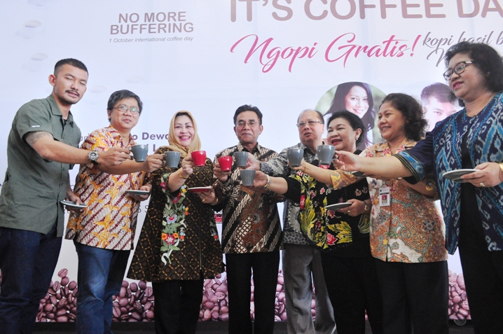 Peneyelenggaraan Its Coffe Day: No More Buffering dan Perayaan Ke-2 Hari Kopi Internasional di Indonesia/Foto: Dok. Kemenperin