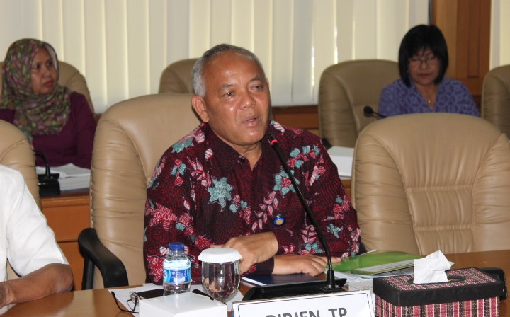 Direktur Jenderal Tanaman Pangan dari Kementerian Pertanian (Kementan), Hasil Sembiring/Foto Andika / Nusantaranews