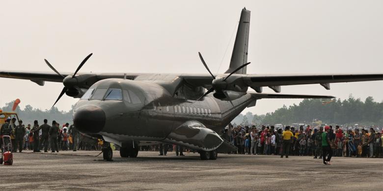 Pesawat CN-235 Produk buatan PTDI/Foto: Dok. Kompas