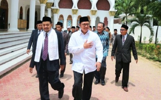 Menteri Agama Lukman Hakim Saifuddin di Ponpes Al Amin Sumenep, Senin (14/11)/Foto: dok. Humas Kemenag