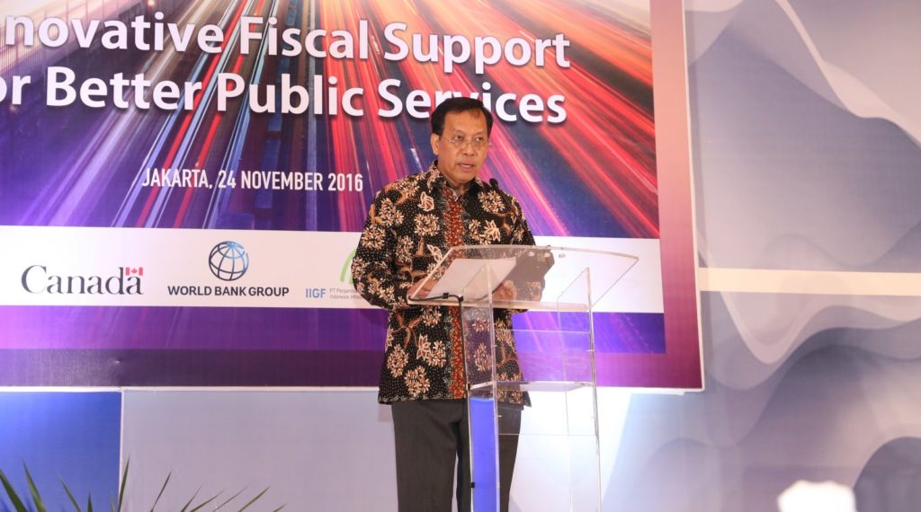 Direktur Jenderal Pengelolaan Pembiayaan dan Risiko Robert Pakpahan. Foto andika/Nusantaranews