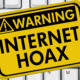 Hoax warning. Ilustrasi Foto via neurobonkers