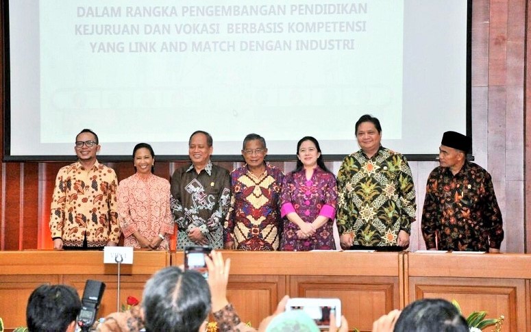 Lima Kementerian Bersinergi Kembangkan Pendidikan Vokasi/Foto: Dok. Humas Kemenperin