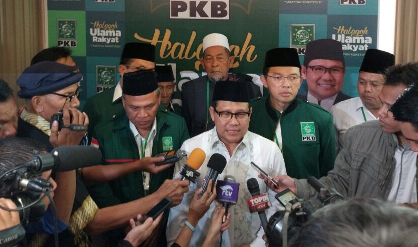 Ketua Umum DPP Partai Kebangkitan Bangsa (PKB) Muhaimin Iskandar (Cak Imin) Memberikan Keterangan Pers. Foto Dok. PKB News
