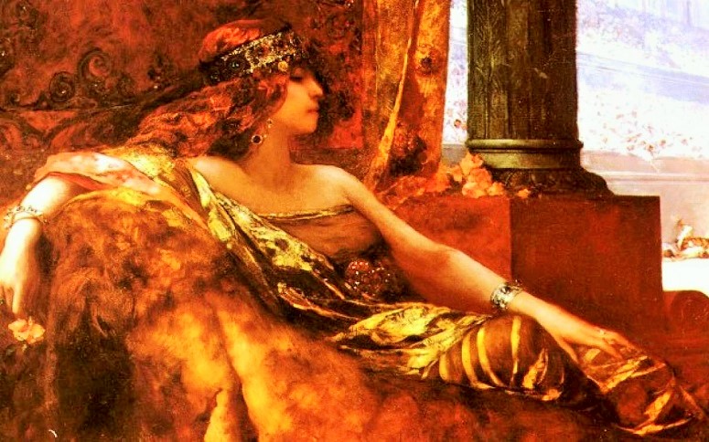 Lukisan Ratu Theodora karya Jean Joseph Benjamin Constant/Foto: dok. Istimewa