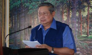 Susilo Bambang Yudhoyono Saat Konferensi Pers 4 November 2017. (Foto: Istimewa)