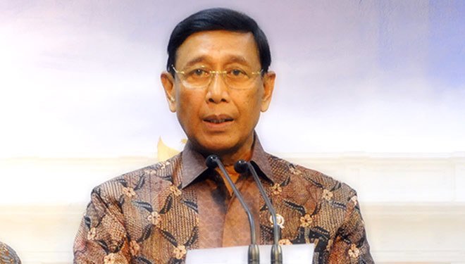 Menteri Koordinator Bidang Politik Hukum dan Keamanan Jenderal (Purn) Wiranto.Foto Via @Times_Indonesia