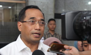 Menteri Perhubungan, Budi Karya Sumadi. Foto Andika/Nusantaranews