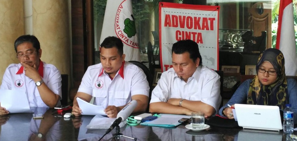 Wakil Ketua Advokat Cinta Tanah Air (ACTA), Ali Lubis. Foto Fadhilah/Nusantaranews