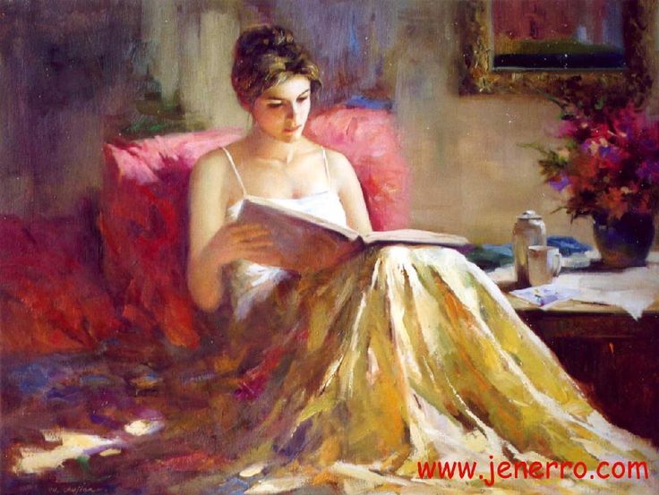 Perempuan sedang baca buku/Istimewa