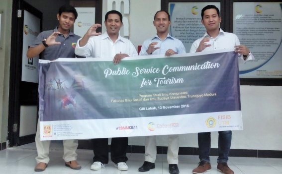 Public Service Communication for Tourism/Foto: Dok. Prodi Ilmu Komunikasi FISIB
