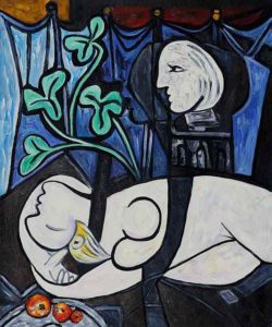 Lukisan "Nude, Green Leaves and Bust", (1932), Lukisan Termahal karya Pablo Picasso/Foto Istimewa (pablopicasso.org)