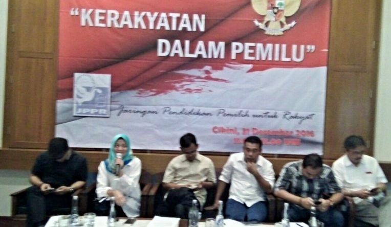 Acara Refleksi Akhir Tahun JPPR: Kerakyatan dalam Pemilu/Foto : Dok. trendjakarta.com