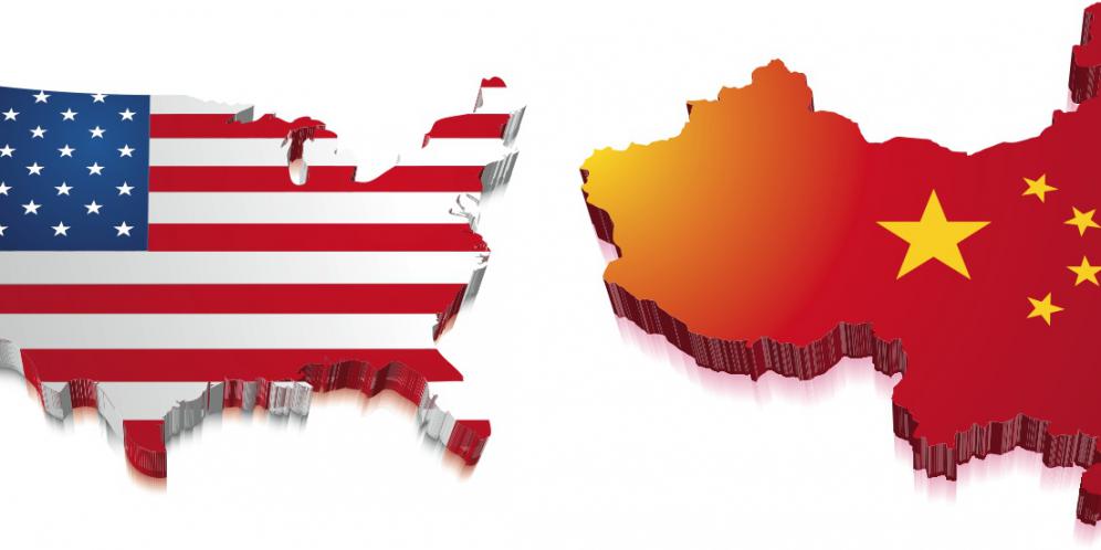 Amerika vs China. Foto Ilustrasi/IST