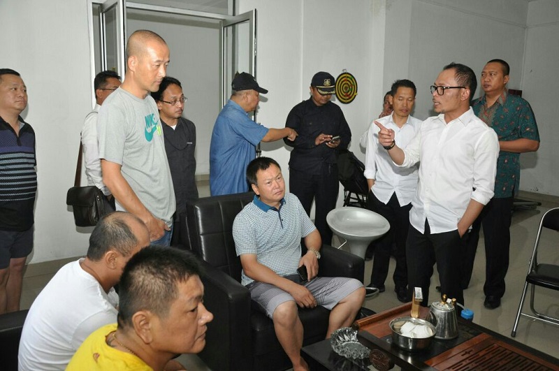 Menaker M. Hanif Dakhiri Sidak TKA Asing Asal Tiongkok di Bogor/Foto : Dok. Humas Kemnaker