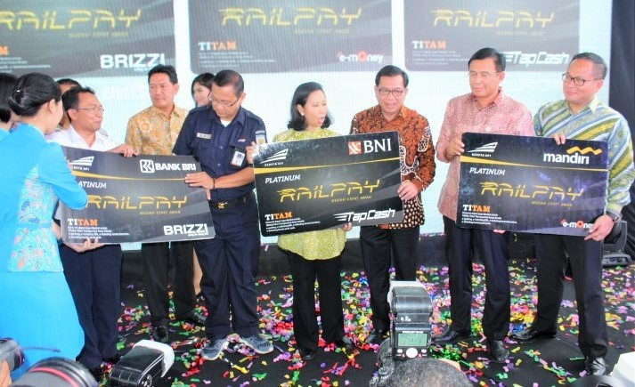 PT KAI Bersinergi Dengan Bank BUMN Terbitkan Kartu RailPay/Foto Andika /NUSANTARAnews
