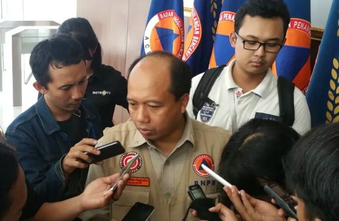 Kepala Pusat Data dan Informasi Badan Nasional Penanggulangan Bencana (BNPB), Sutopo Purwo Nugroho. Foto Andika/Nusantaranews